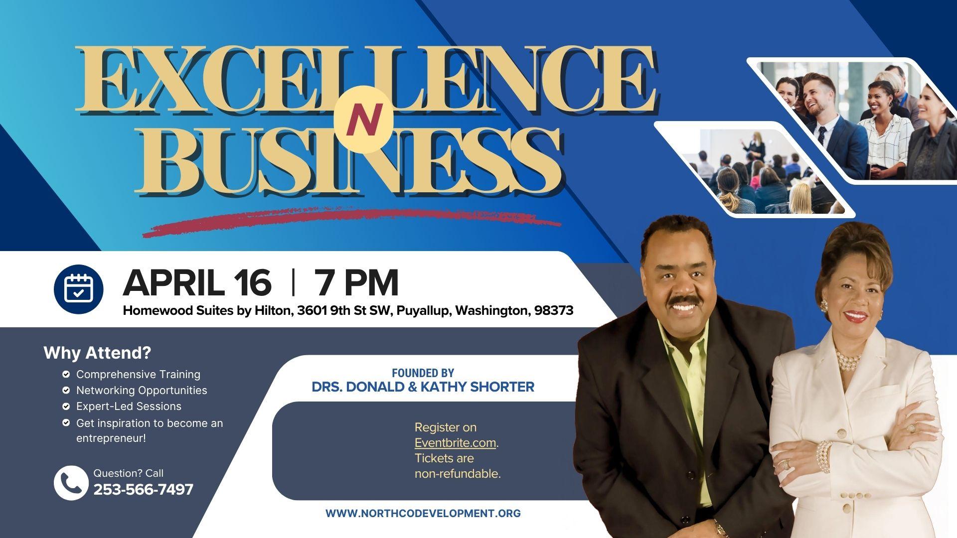 Excellence N Business Postcard