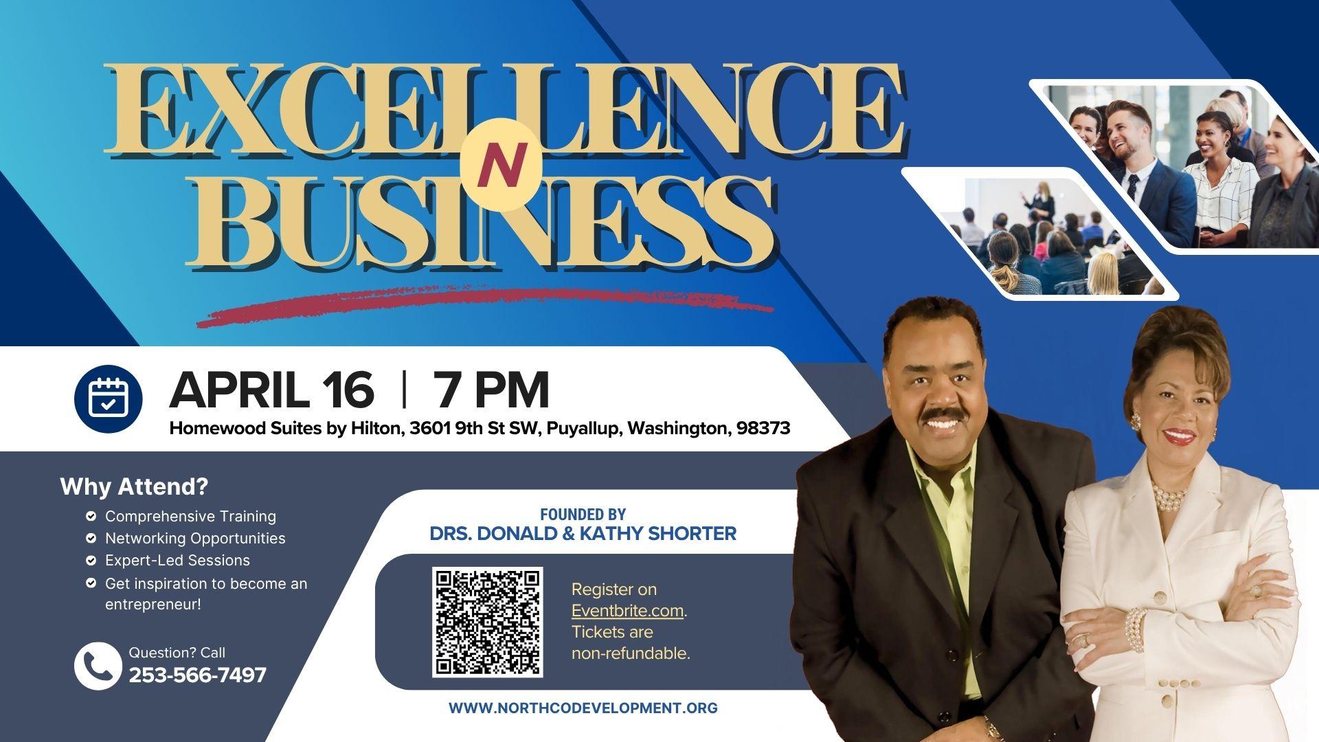 Excellence N Business Postcard