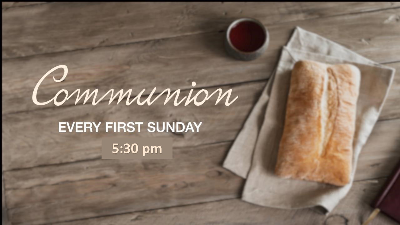 Communion November 1st An image of a postcard of Vancouver Portland WA, City Services with Pacific Christian Center Church